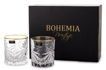 Pl Bohemia Prestige Fiore Gold Szklanka 320Ml 6Szt
