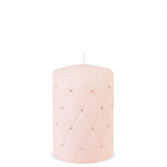 Pl порошкообразная розовая свеча флорентийский коврик маленький цилиндр