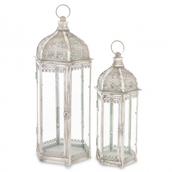 Lampion Metalowy Kpl. 2 Szt.