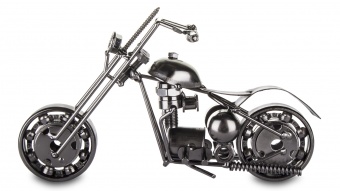 Металлический мотоцикл ru