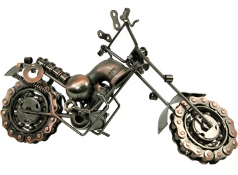 Пл мотоцикл металл 27 см