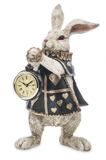 Фигурка кролика с часами
