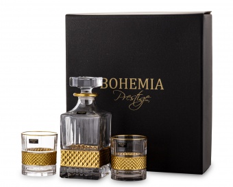 Pl Bohemia Prestige Elegante Royal Gold Zestaw 1+6