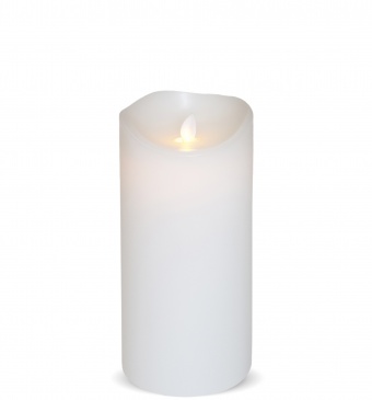 Белая светодиодная свеча