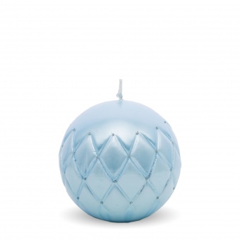 Pl blue Candle Флорентийский лаковый шар 10